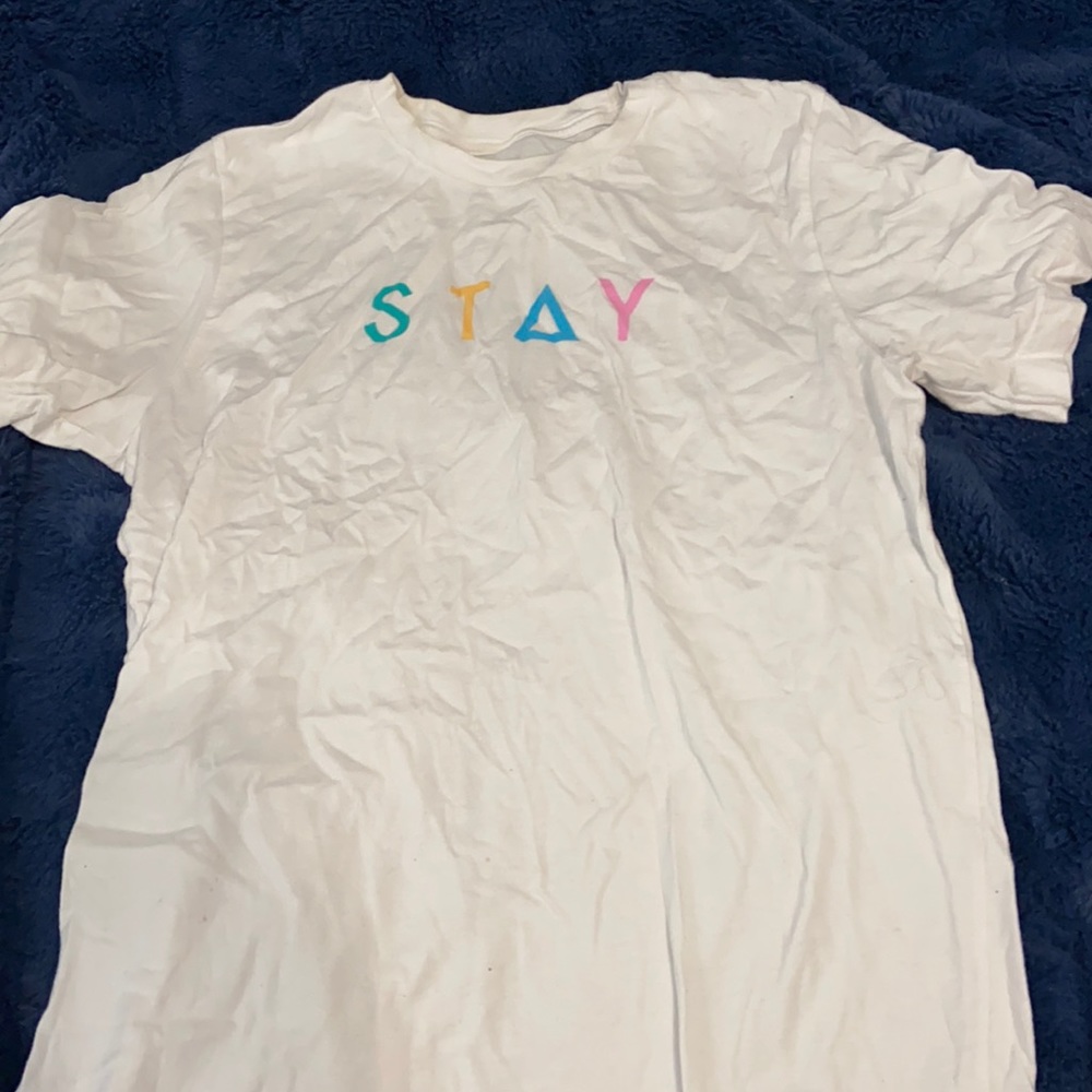 White stay t shirt